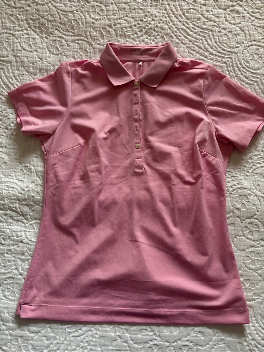 Nike Pink Polo Performance Shirt